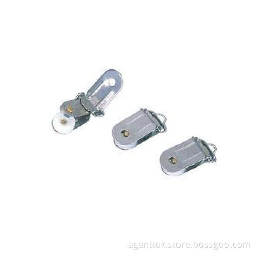 Conference Stainless steel metal flip top hanging ID card h
